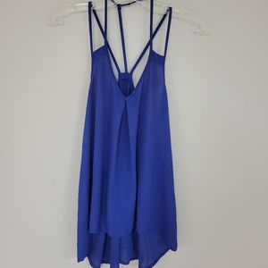 Gilbert Royal Blue Tank Top Blouse